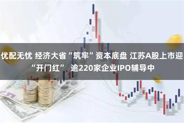 优配无忧 经济大省“筑牢”资本底盘 江苏A股上市迎“开门红”  逾220家企业IPO辅导中